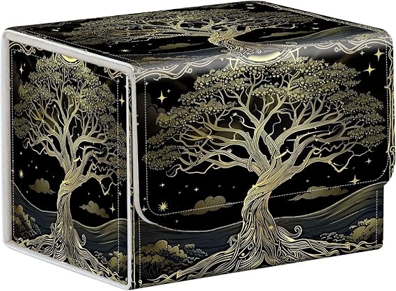 for Gamegenic MTG Deck Box,Store and Protect Your MTG Commander Decks and Cards with this Durable Card Storage Box,Designed Specifically for MTG Players.Ancient Tree