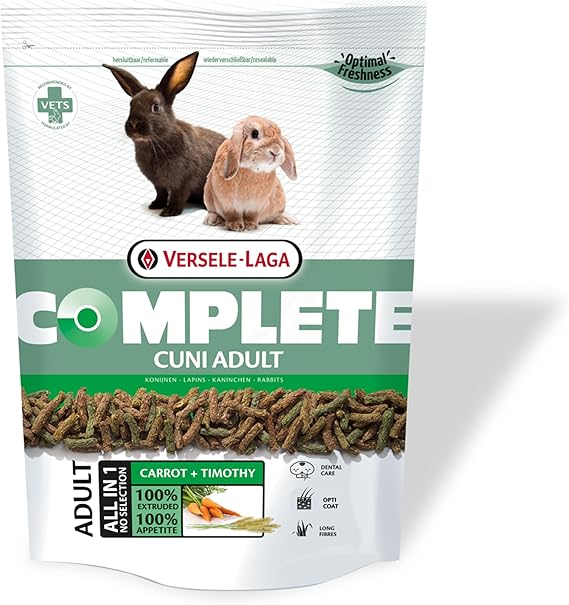 Versele-Laga Versele Laga Complete Cuni Adult Tavşan Pellet Yemi 500 Gr [Enerji Sınıfı A+]