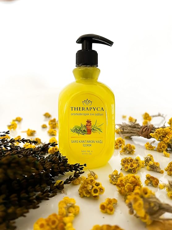 Aromaterapik Sıvı Sabun 500 ml - Doğal Sarı Kantaron Yağı İçerir