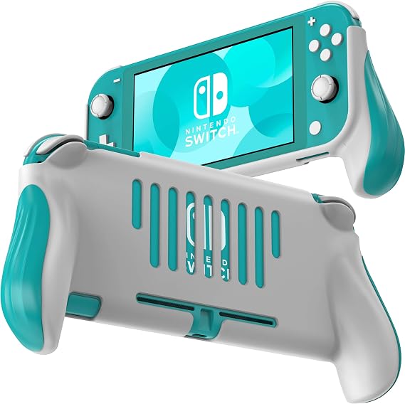 JUSPRO Nintendo Switch Lite için sap, ergonomik konfor, el koruması, taşınabilir oyun kılıfı, aksesuar, Nintendo Switch Lite ile uyumlu
