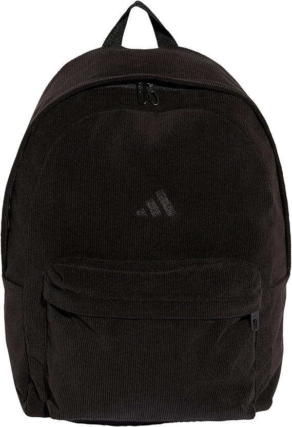 adidas Unisex Essentials Material Backpack, black, One Size