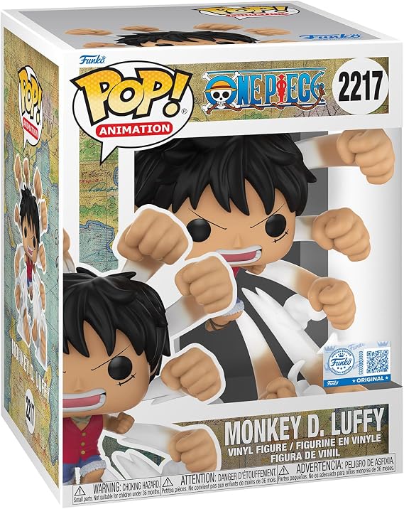 Funko Pop! Premium: One Piece - Luffy - Gum Gum Gatling - Collectible Vinyl Figure - Gift Idea - Official Merchandise - Toys for Kids & Adults