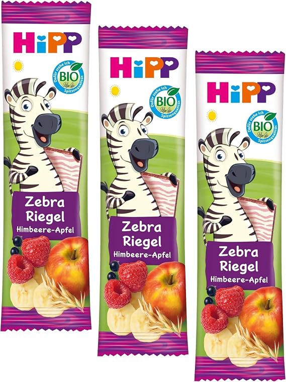 HiPP Organik Ahududulu Elmalı Muzlu Meyve Barı 23g 3lü paket