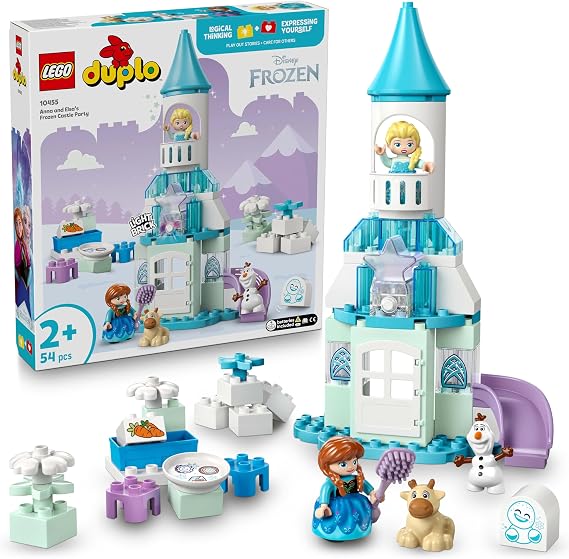 LEGO DUPLO Disney Anna ve Elsa’nın Karlar Ülkesi Şato Partisi 10455