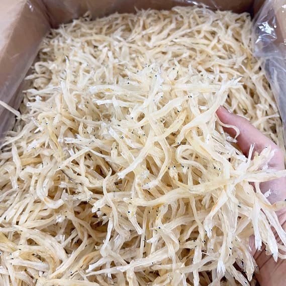 Dried Large Silver Fish Whitebait anchovies Anchovy Dried silver fish dried salangid 特大銀魚干 白飯魚 Free Worldwide Airmail (500 grams)