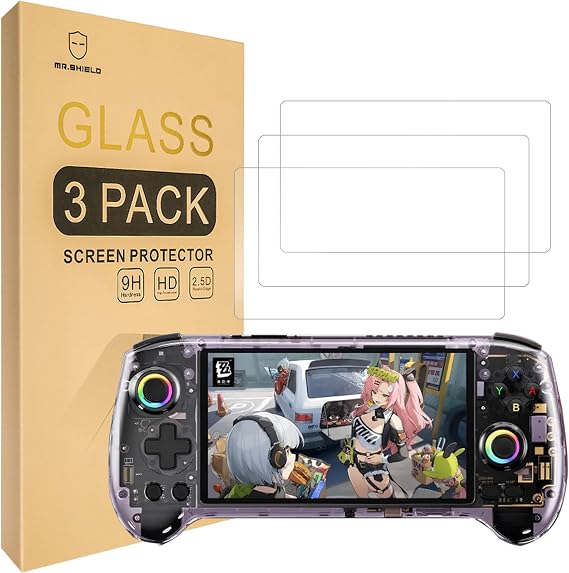 Mr.Shield 3-Pack Tempered Glass Screen Protector for ANBERNIC RG557