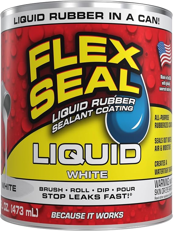 Flex Seal Liquid Large 16oz White