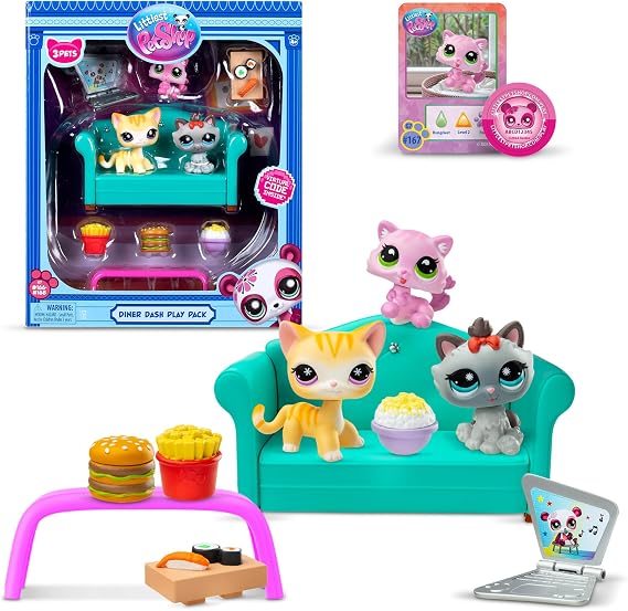 Littlest Pet Shop - Diner Dash Oyun Paketi