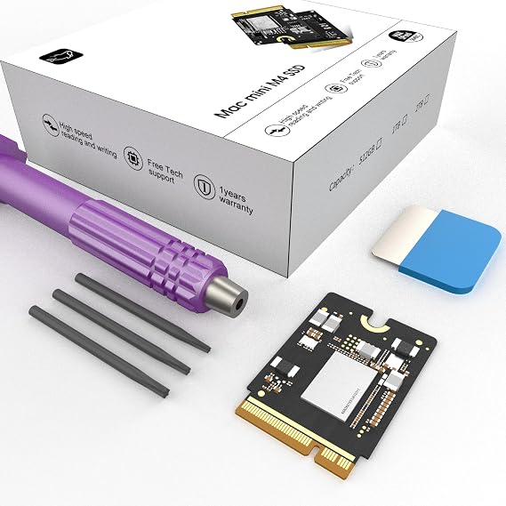 Mac mini M4 2TB SSD Hard Disk Upgrade DIY