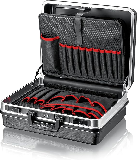 KNIPEX Tool Case Basic, Empty, 41 Inserting Options, 00 21 05 LE