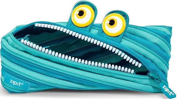 ZIPIT Wildlings Estuche para niños | Gran Capacidad Estuche para lápices para la Escuela | Estuche Escolar para niñas y niños