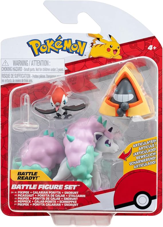 Pokemon Battle 3'lü Figür Seti Pkw3053