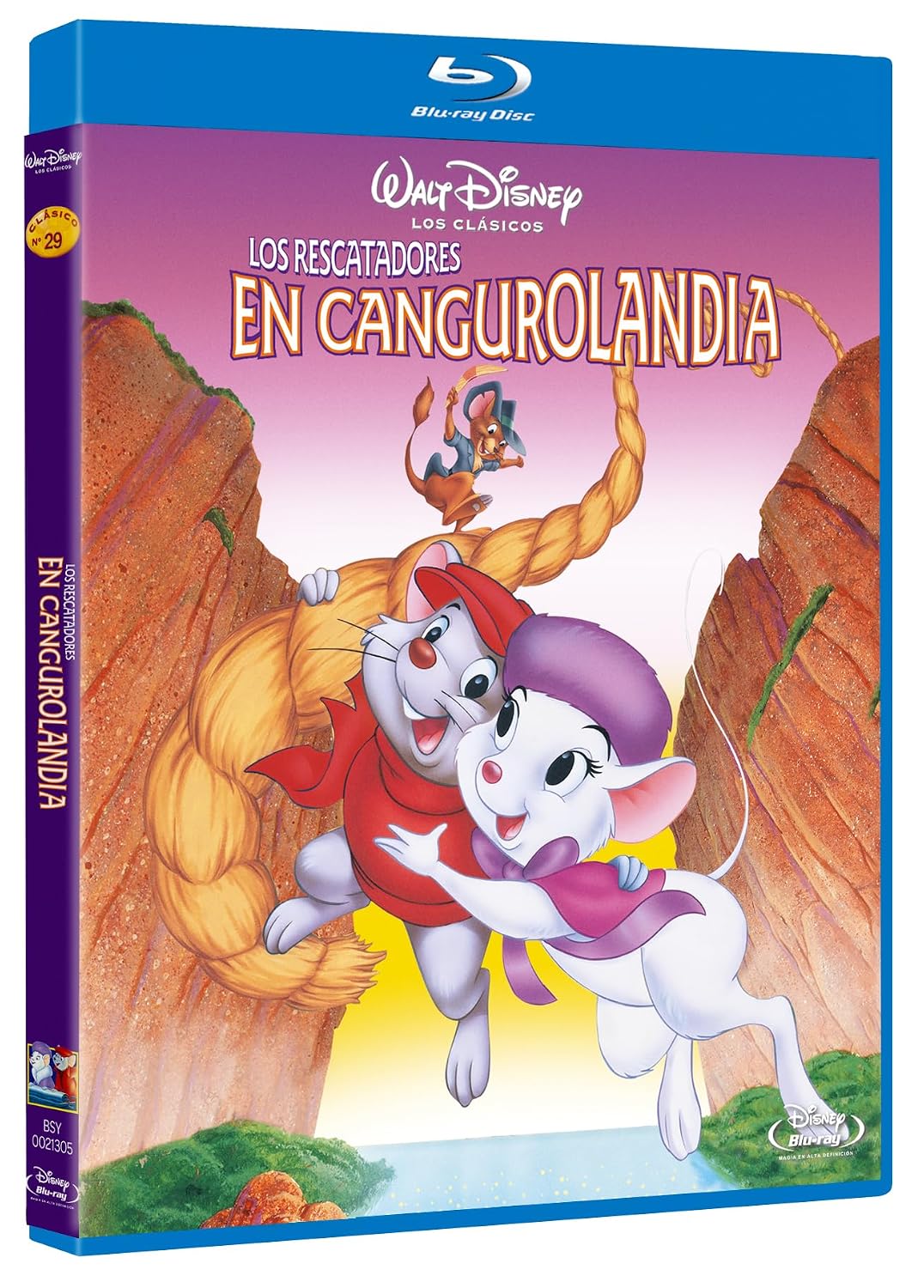 Los Rescatadores en Cangurolandia (The Rescuers Down Under) (1990) (Blu-ray)