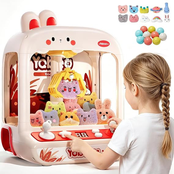 Rabbit Claw Machine for Kids,Kid Claw Machine Girls Toys Age 4 5 6 7 8