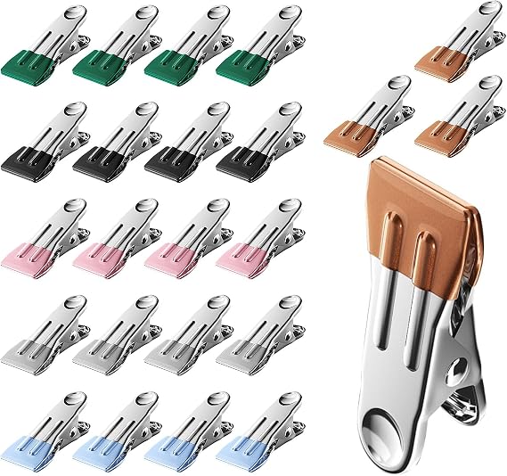 Clothes Pegs, Pegs for Washing Line, Stainless Steel Non-Slip Laundry Pegs