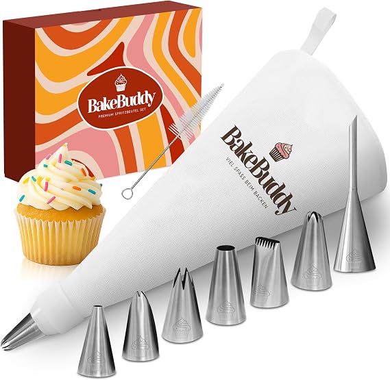 Premium Professional Pastry Sleeve Set 35 cm (11 Pieces)