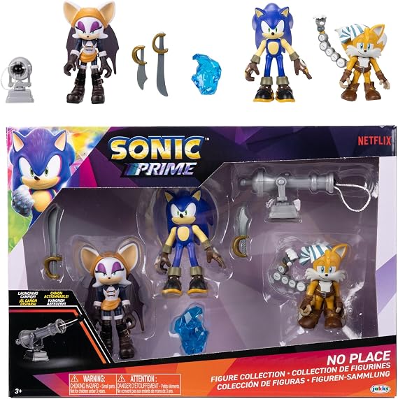 Sonic Prime - 6 cm Figures Multipack - Wave 2