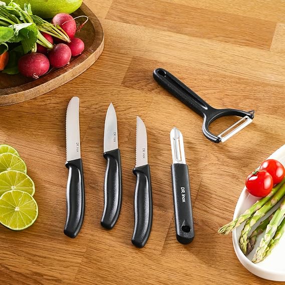 KARACA Dr.Inox Forces 5 Parça Bıçak Seti Black