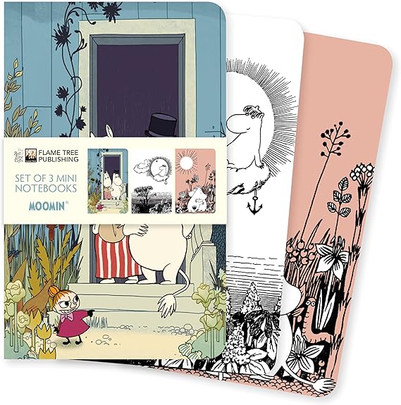 Moomin Set of 3 Mini Notebooks (Mini Notebook Collections)