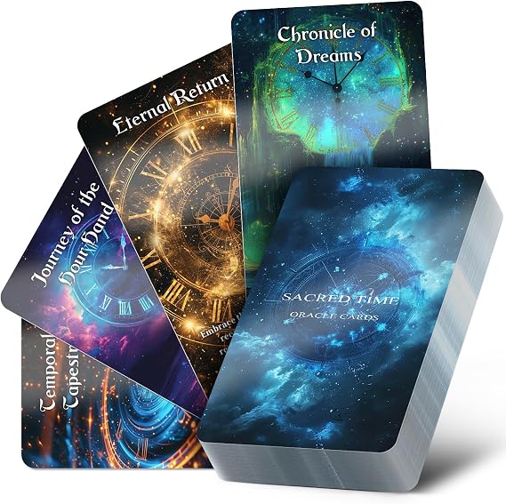 Powerful Time Oracle Cards, Divine Timing Tarot Oracle Deck