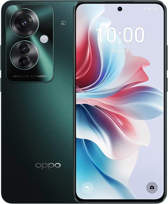 OPPO Reno11 A CPH2603 日本正規代理店品5G SIMフリー ダークグリーン