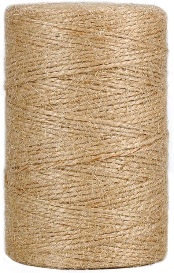 Vivifying 200 m Jute Twine Brown Jute Twine for Garden Pictures Plants Crafts