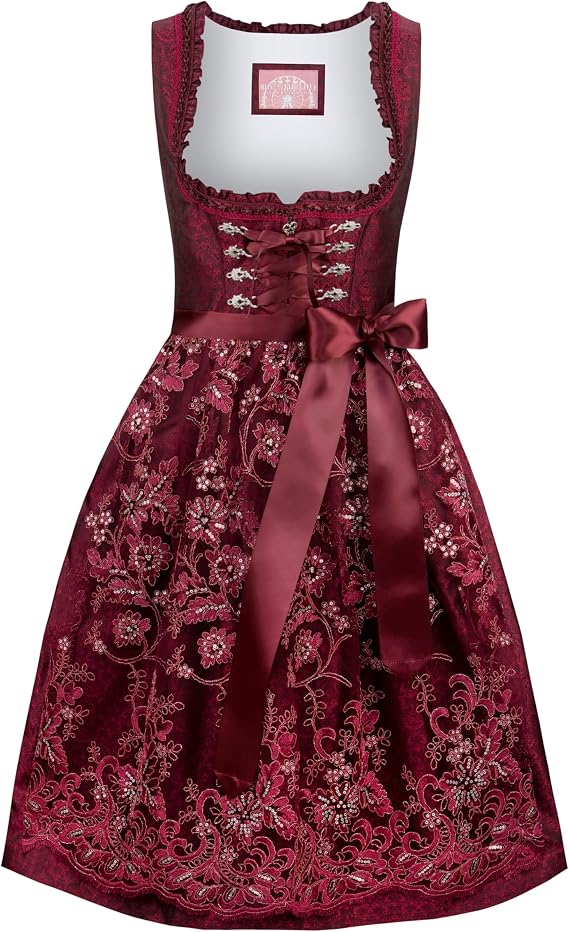 Stockerpoint Damen Eva Midi Dirndl (1er Pack)