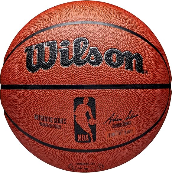 Wilson NBA Authentic Indoor/Outdoor Basketballs - Size 3 Size 6 and Size 7