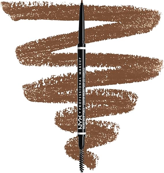 NYX Professional Makeup Micro Brow Pencil, Dual Ended: Cool Ash Brown