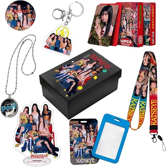 KATSEYE Merch KATSEYE Photocards Novel Album Peripherals Gift for Fans