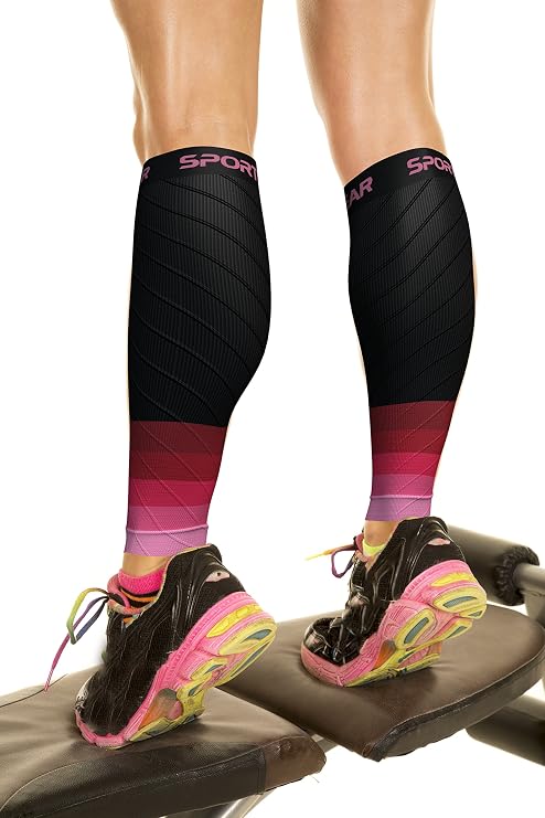 Physix Gear Sport Calf Protection for Heavy Legs Calf Compression for Men and Women for Faster Calf Recovery
