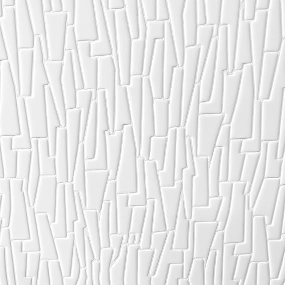 Tink 3D Duvar Paneli Boyanabilir Dekota 60x120 cm/Geometrik Desenli 2'li paket-1,44 m²