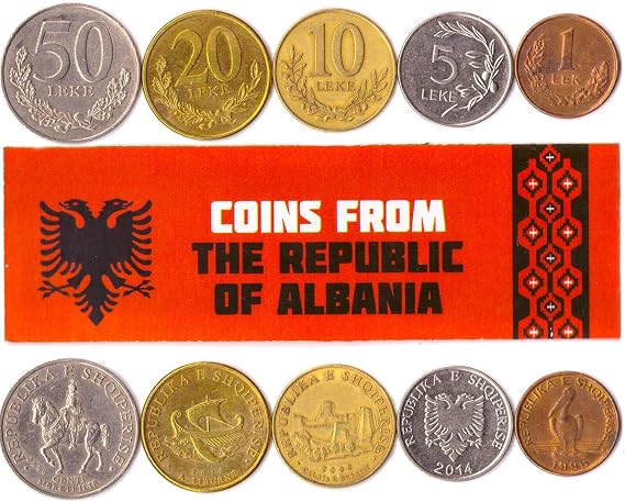 Jordan 5 Mixed Coins | 1 Qirsh to 1/2 Dinar | Jordanian Currency Since 1992