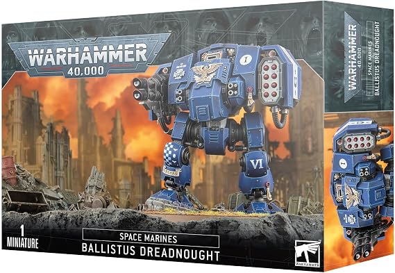 Gameworkshop Warhammer 40,000 - Space Marines: Baristas Dreadnote, Black