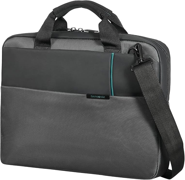 Samsonite 16N-09-001 Qibyte Notebook El Çantası, 14.1", Antrasit