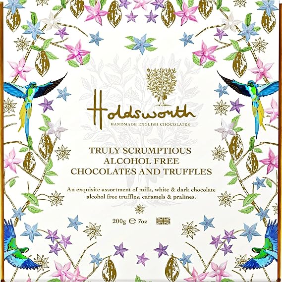 Holdsworth Chocolates Occasions Collection - Truly Scrumptious Collection Filled with Handmade Truffles and Assorted Milk, Dark and White Chocolates Perfect for gifting 200g