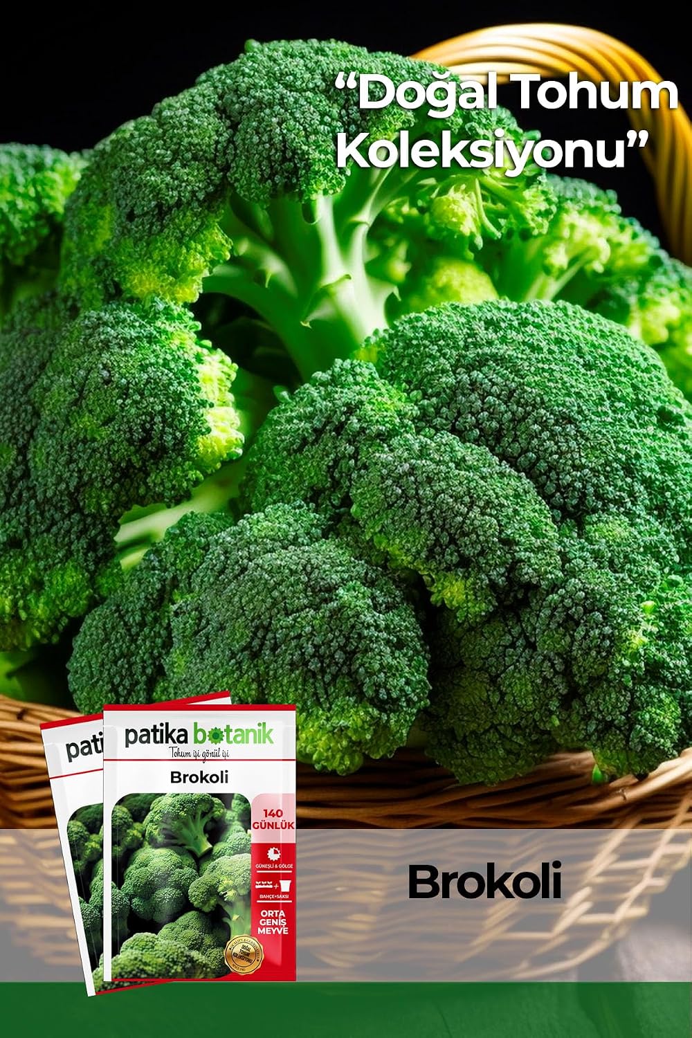 300 Pcs Broccoli Seeds