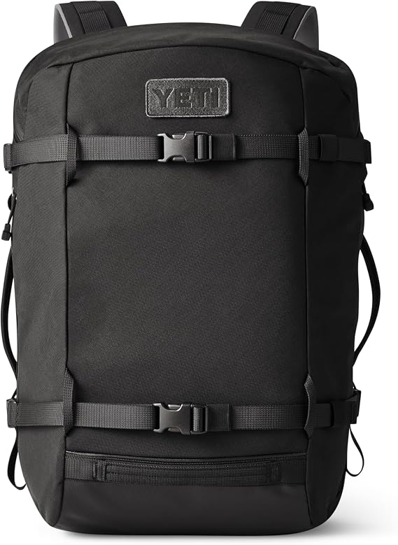 YETI Crossroads 22L Travel Backpack with Laptop Sleeve, Black