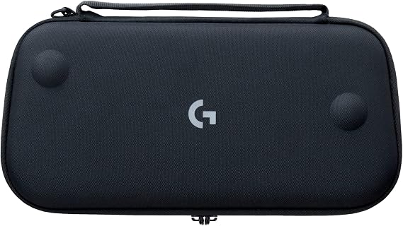 Official Logitech G Cloud Gaming Handheld Carrying Case - Protective Hard Exterior, Removable Strap - Black