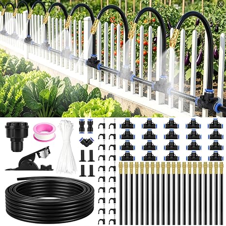 360° Adjustable Automatic Drip Irrigation System Kit, 20M (66FT)