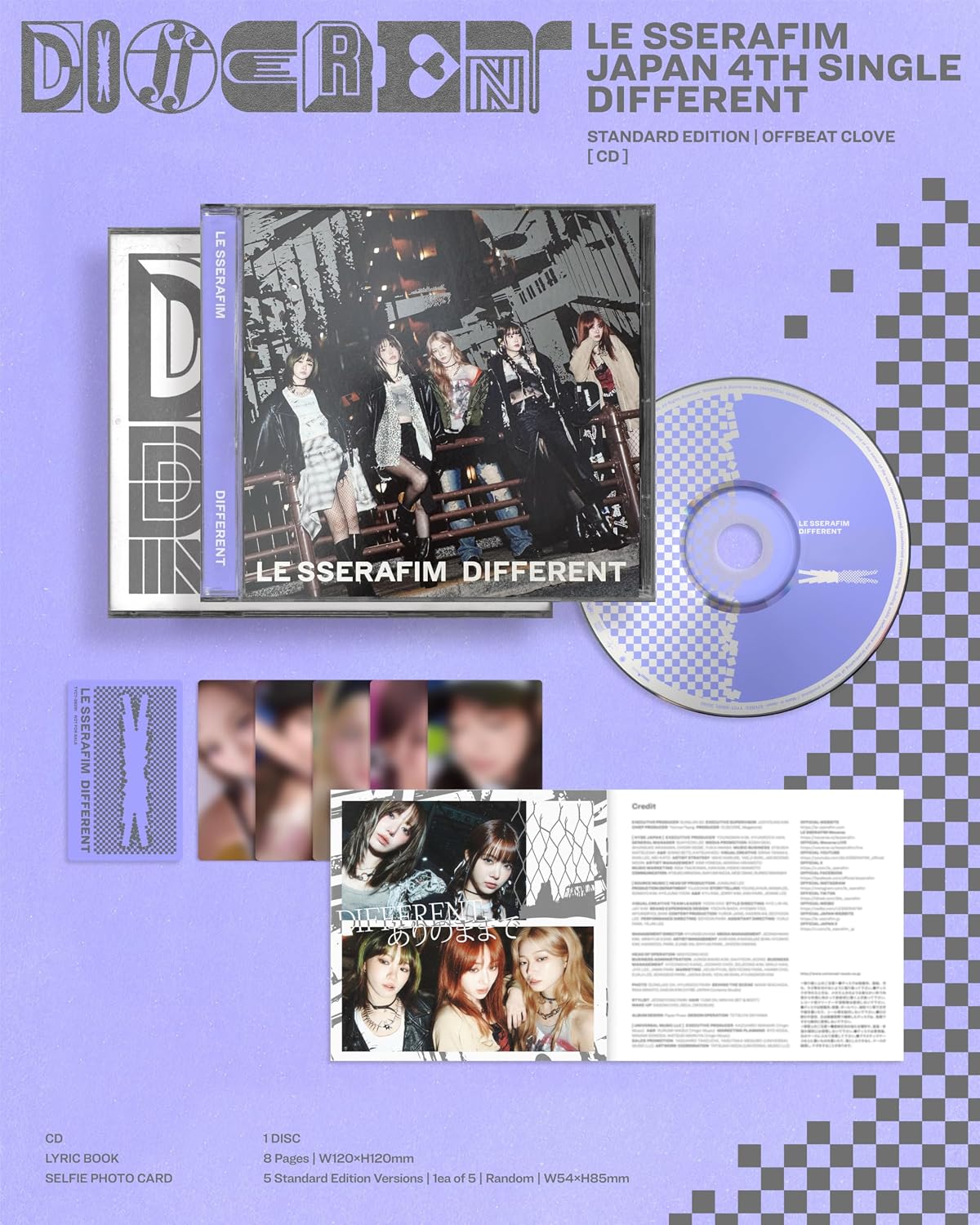 Different Standard Edition Cd Single