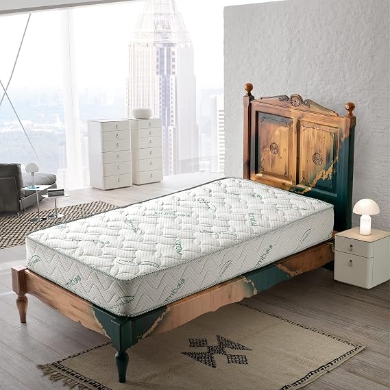 heyner Opalin 60x170 JUNGLE BAMBOO ORTOPEDİK TEK KİŞİLİK YAYLI YATAK 60 * 170 Ortopedik Yaylı yatak