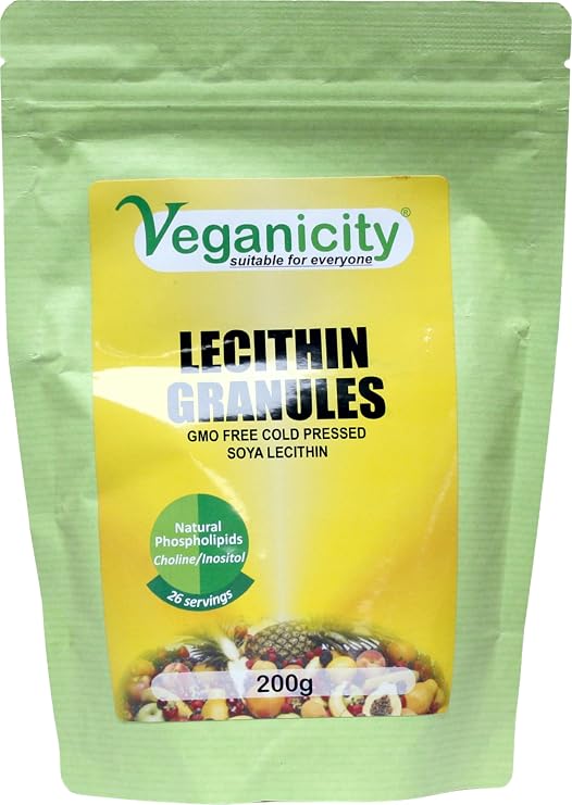 Lecithin Granules : Memory & Mood Plant Supplement - 200g, in a Recyclable Pouch