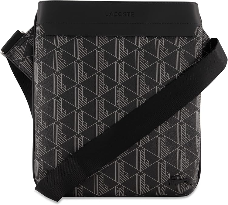 Lacoste The Blend Men's Monogram Black Grey Monogram Black Grey One Size