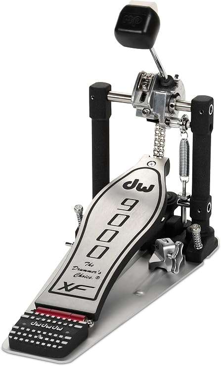 Drum Workshop 9000 Series XF Extended Footboard Single Bass Drum Pedal w/Bag