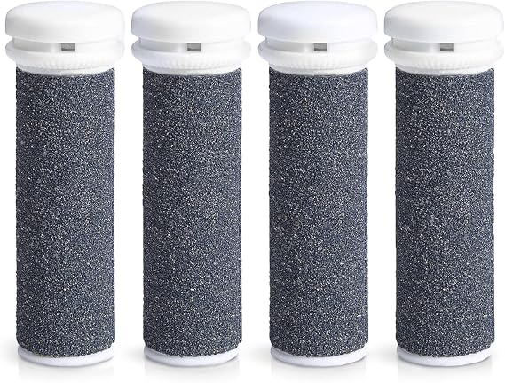 Compatible with Emjoi Micro Pedi - 4 Pack Super Coarse Replacement Rollers