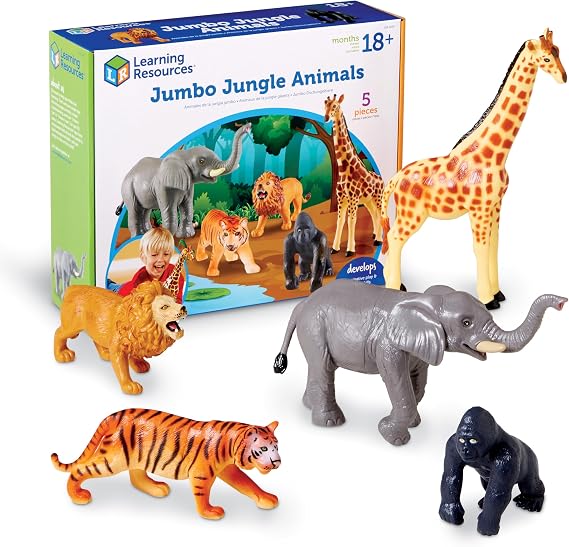 Learning Resources Jumbo Jungle Animals