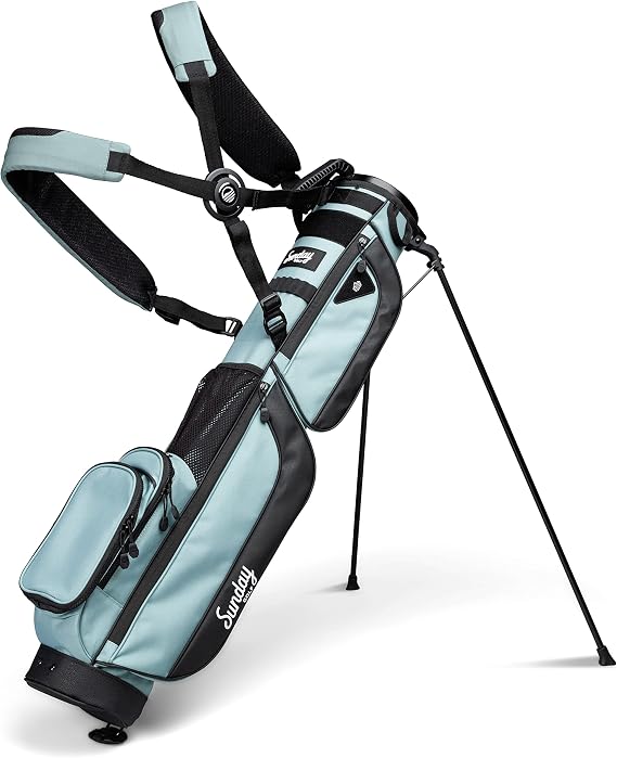 SundayGolf サンデーゴルフ 日本正規流通品 LOMA XL ロマエックスエル ゴルフバッグ 軽量 スタンド式 ストラップ付 クラブ収納可能本数 8本 持ち運び簡単 練習用バッグ ショートコース