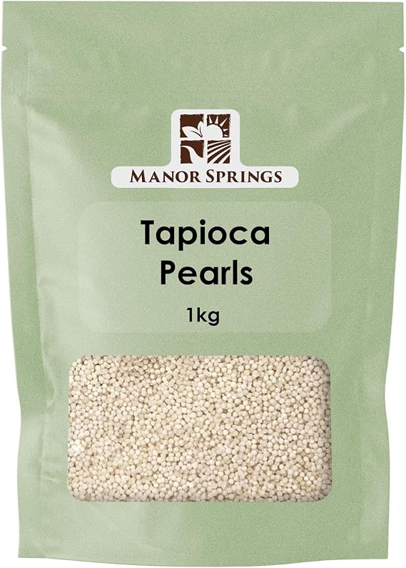 Tapioca Pearls 1kg by Manor Springs