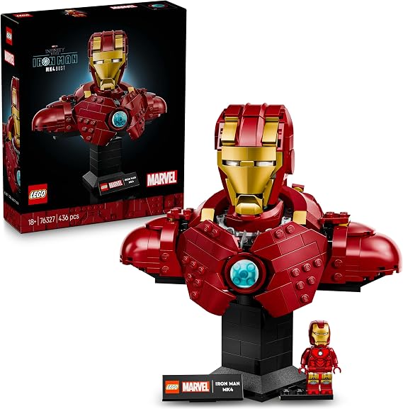 LEGO Marvel Iron Man MK4 Büstü 76327
